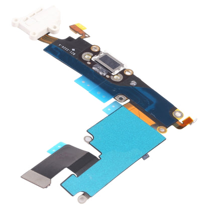 Genuine White Charging Port Flex Cable Ribbon Replacement for iPhone 6 Plus - Perfect Fit, Tested Quality