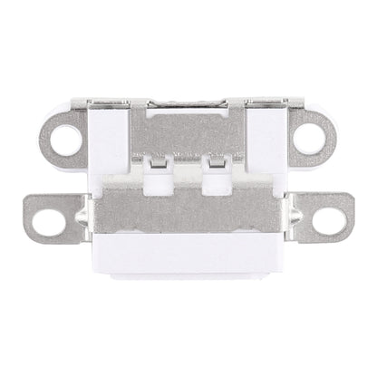 10 Pack Charging Port Connector for iPhone 6 Plus - High Quality Replacement Parts (White)