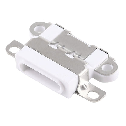 10 Pack Charging Port Connector for iPhone 6 Plus - High Quality Replacement Parts (White)