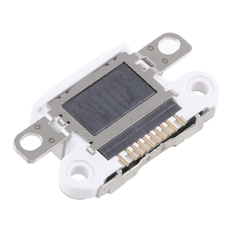 10 Pack Charging Port Connector for iPhone 6 Plus - High Quality Replacement Parts (White)