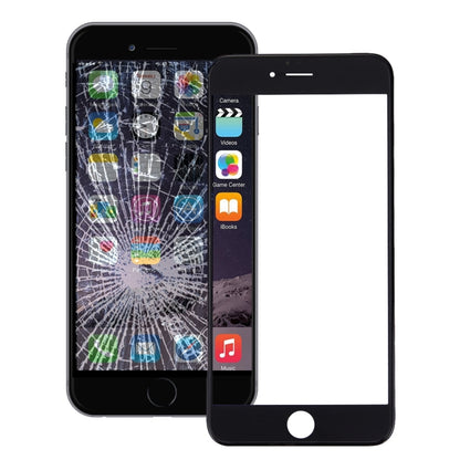 iPhone 6 Plus Front Screen Replacement: Outer Glass Lens, LCD Bezel Frame & OCA Adhesive (Black)