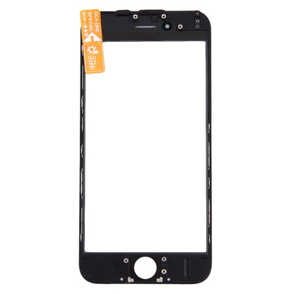 iPhone 6 Plus Front Screen Replacement: Outer Glass Lens, LCD Bezel Frame & OCA Adhesive (Black)