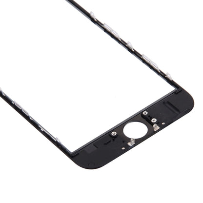 iPhone 6 Plus Front Screen Replacement: Outer Glass Lens, LCD Bezel Frame & OCA Adhesive (Black)