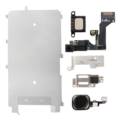 iPhone 6s LCD Repair Accessories Set - 6 in 1 Replacement Parts (Black) for Professional Installation