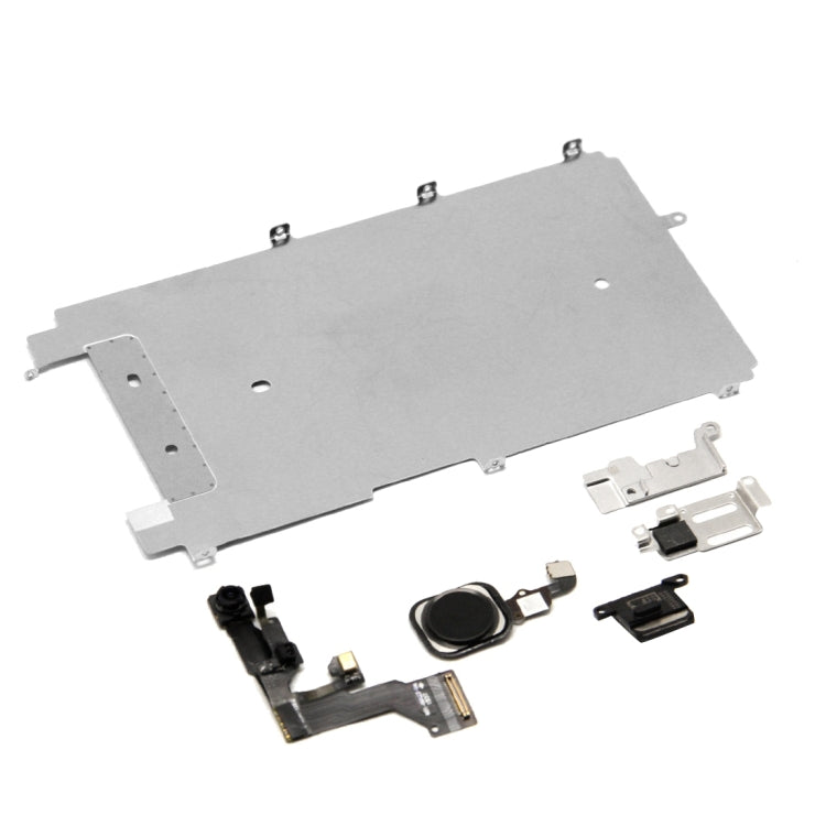 iPhone 6s LCD Repair Accessories Set - 6 in 1 Replacement Parts (Black) for Professional Installation