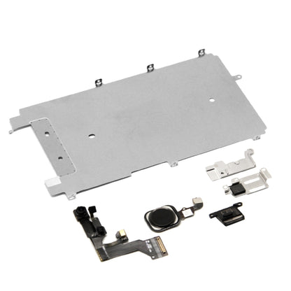 iPhone 6s LCD Repair Accessories Set - 6 in 1 Replacement Parts (Black) for Professional Installation
