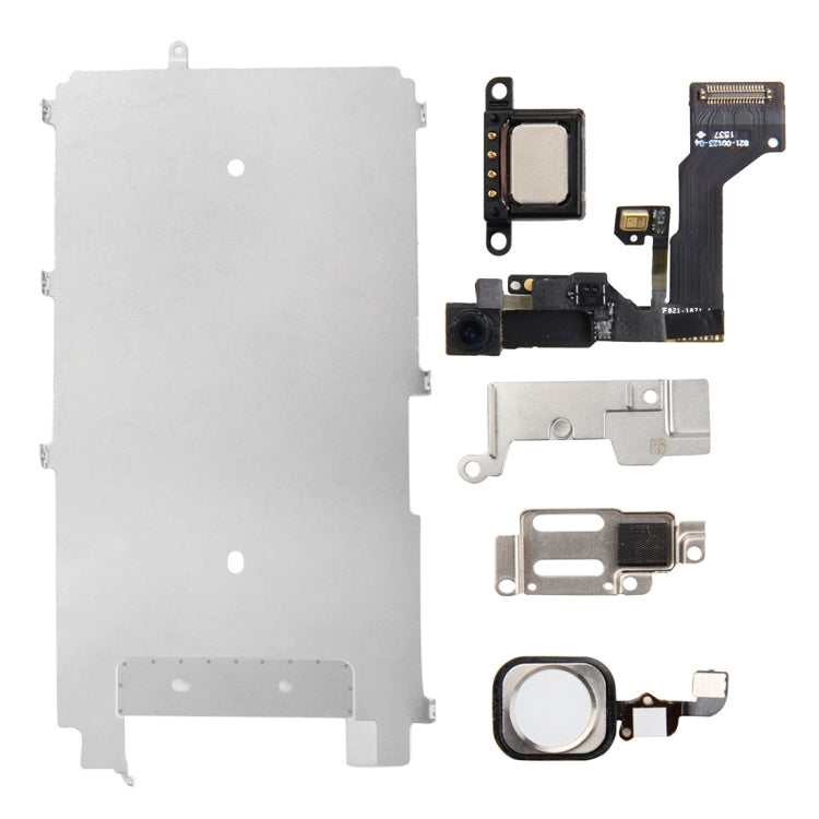 6-in-1 LCD Repair Accessories Set for iPhone 6s - High Quality Replacement Parts (White)