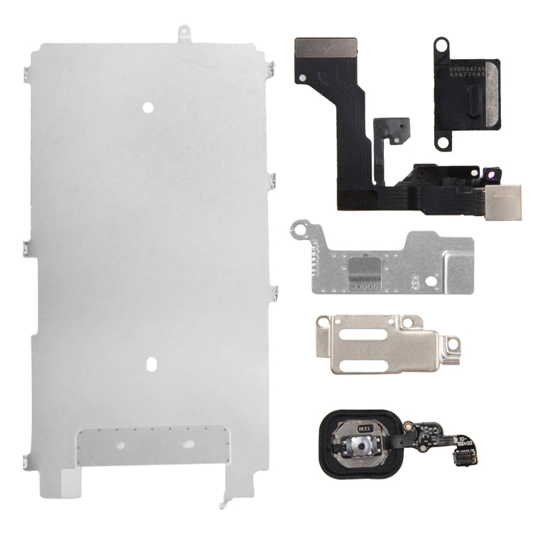 6-in-1 LCD Repair Accessories Set for iPhone 6s - High Quality Replacement Parts (White)