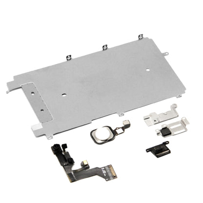 6-in-1 LCD Repair Accessories Set for iPhone 6s - High Quality Replacement Parts (White)