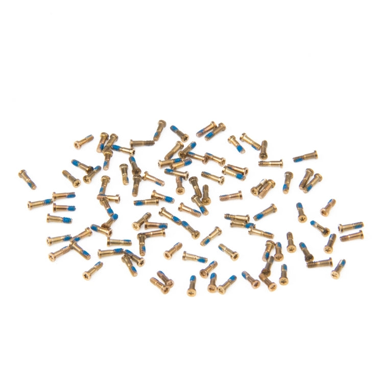 100 PCS Gold Charging Port Screws for iPhone 6s & 6s Plus - High Quality Replacement Parts