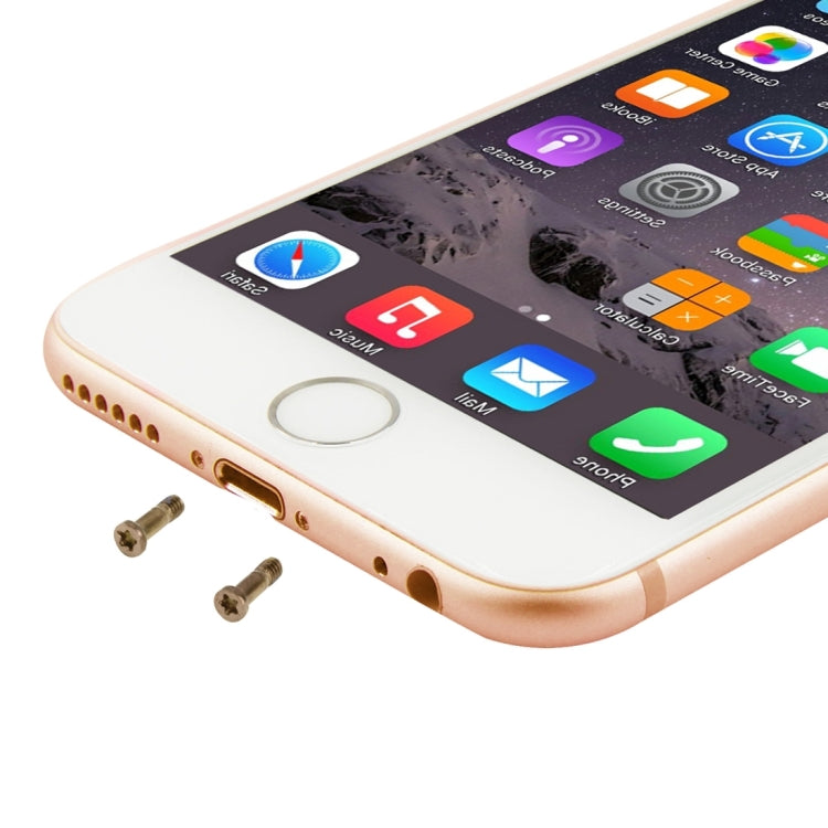 100 PCS Gold Charging Port Screws for iPhone 6s & 6s Plus - High Quality Replacement Parts