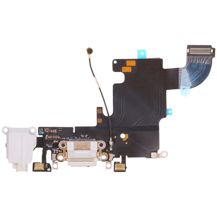 Original Light Grey Charging Port Flex Cable Ribbon Replacement for iPhone 6s - Fully Compatible and Functional
