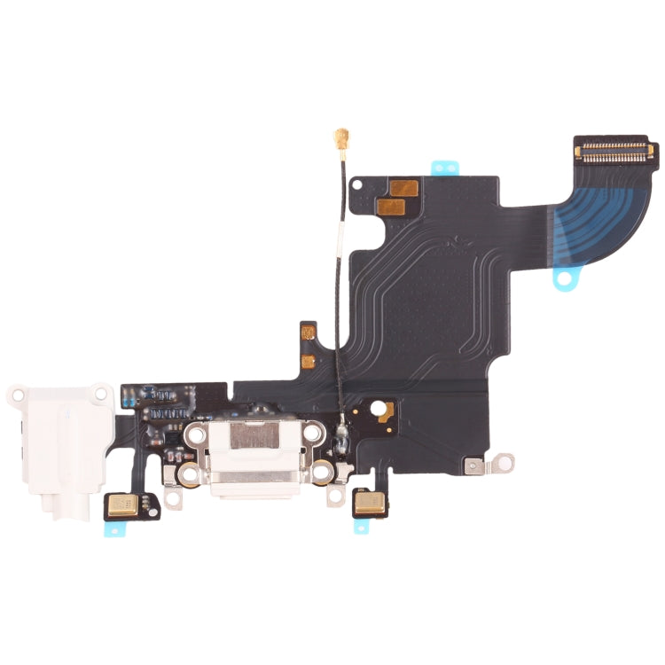 Original Replacement Charging Port Flex Cable for iPhone 6s (White) - Quality Ribbon for Seamless Functionality
