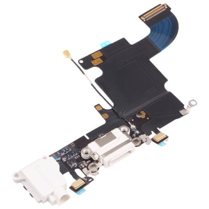 Original Replacement Charging Port Flex Cable for iPhone 6s (White) - Quality Ribbon for Seamless Functionality
