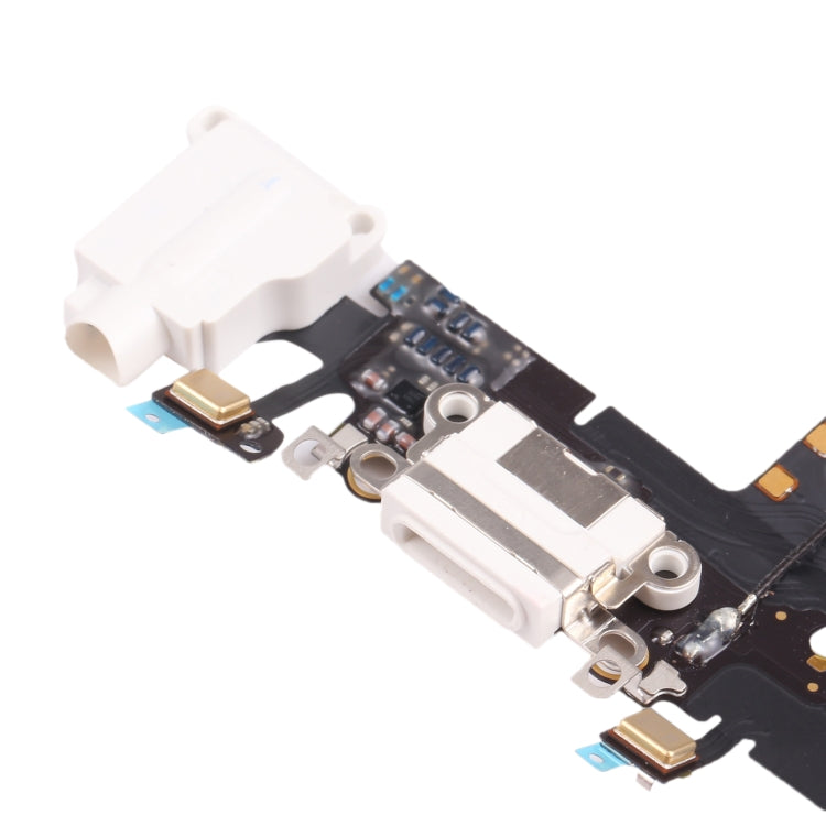 Original Replacement Charging Port Flex Cable for iPhone 6s (White) - Quality Ribbon for Seamless Functionality
