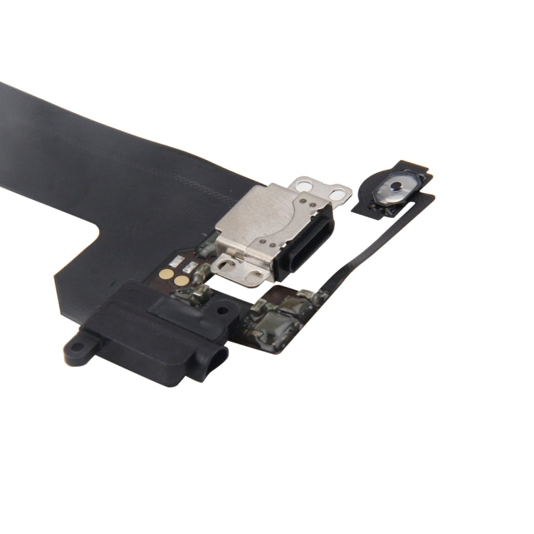 High-Quality Charging Port & Audio Flex Cable Replacement for iPod Touch 6 (Black) - Compatible Part