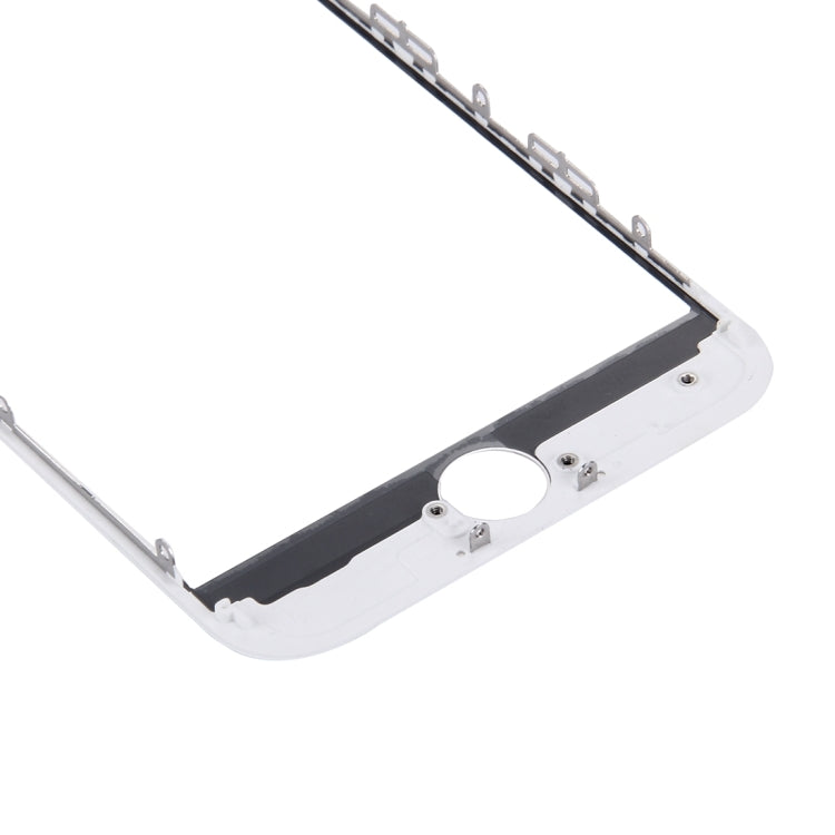 iPhone 7 2-in-1 Replacement Screen: Original Front Glass Lens + Bezel Frame (White)