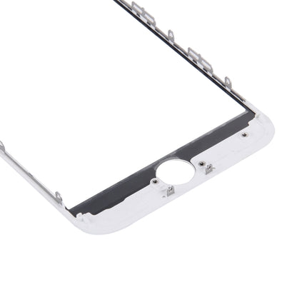 iPhone 7 2-in-1 Replacement Screen: Original Front Glass Lens + Bezel Frame (White)