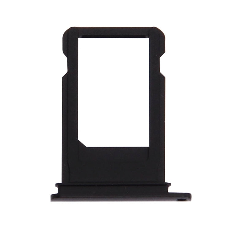 Premium Aluminium Card Tray for iPhone 7 - High Quality Replacement Part (Black)