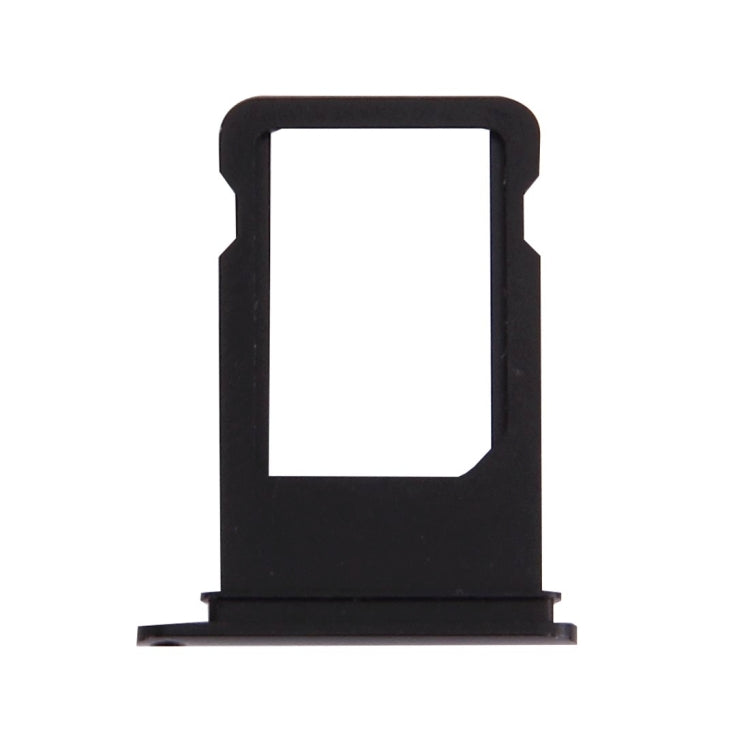Premium Aluminium Card Tray for iPhone 7 - High Quality Replacement Part (Black)