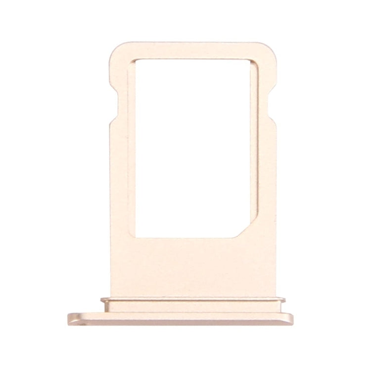 High-Quality Gold Card Tray for iPhone 7 - Replacement Part, Aluminium Material, Professional Installation Recommended