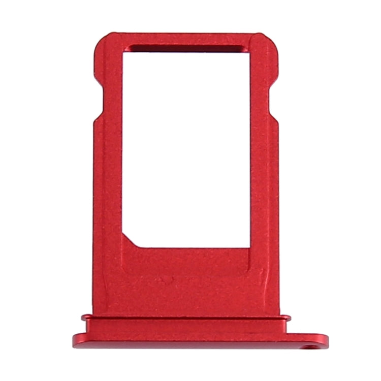 High-Quality Red Card Tray for iPhone 7 - Durable Aluminium Replacement Part, Professional Installation Recommended