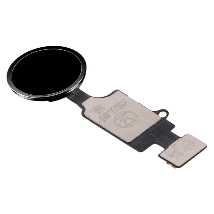 Replacement Home Button with Flex Cable for iPhone 8 Plus / 8 / 7 Plus / 7 (Black) - Non-Fingerprint ID Compatible