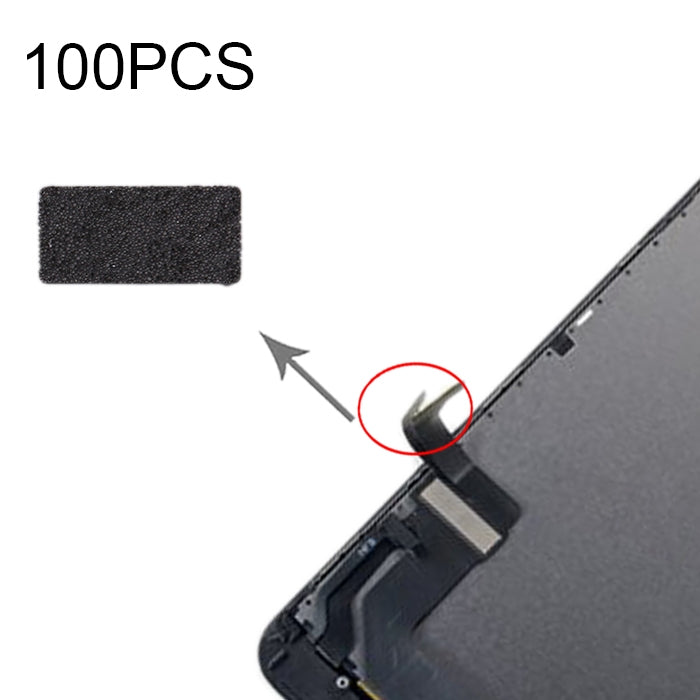 100 PCS Cotton Pads for iPhone 7 - LCD Display Flex Cable Replacement, Compatible & Quality Checked