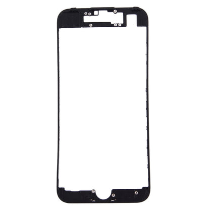 Black Front LCD Screen Bezel Frame for iPhone 7 - High Quality Replacement Part, Professionally Tested