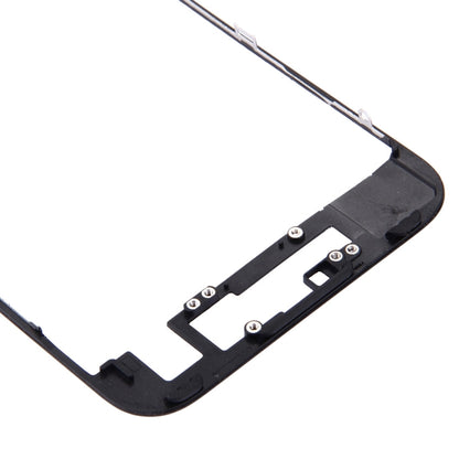 Black Front LCD Screen Bezel Frame for iPhone 7 - High Quality Replacement Part, Professionally Tested