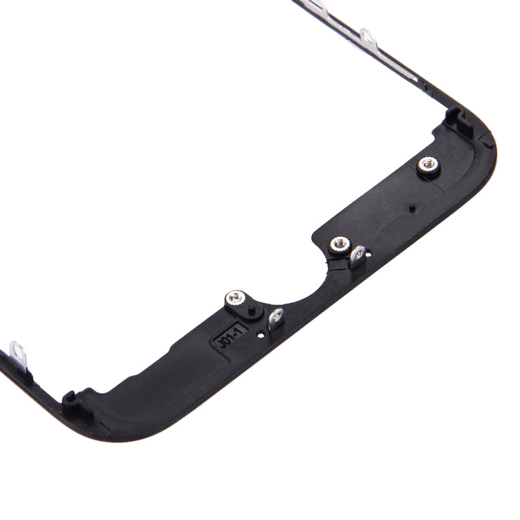 Black Front LCD Screen Bezel Frame for iPhone 7 - High Quality Replacement Part, Professionally Tested