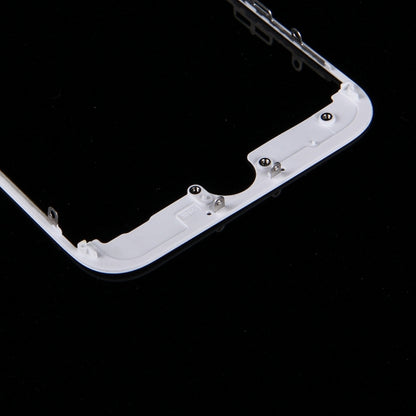 High-Quality Front LCD Screen Bezel Frame for iPhone 7 (White) - Replacement Part for Damaged Screens