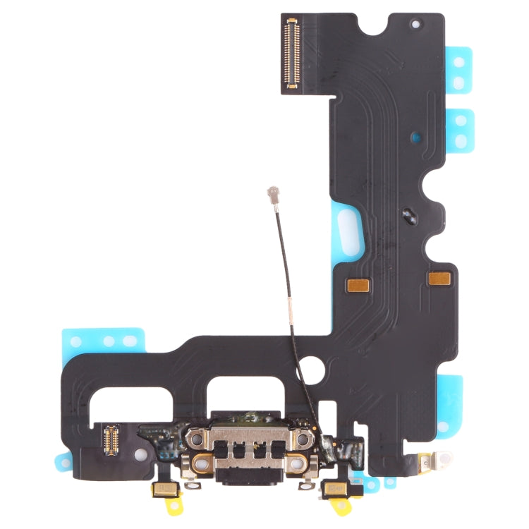 Original Dark Grey Charging Port Flex Cable Ribbon Replacement for iPhone 7 - Compatible & Tested