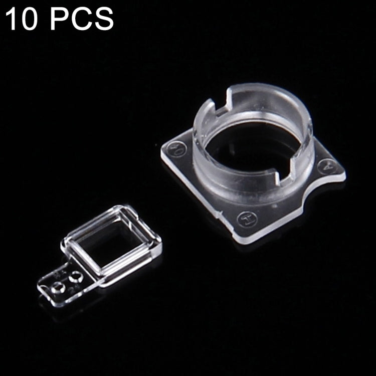 10 Sets of iPhone 7 Front Facing Camera Bezel with Sensor Retaining Bracket - Quality Replacement Parts