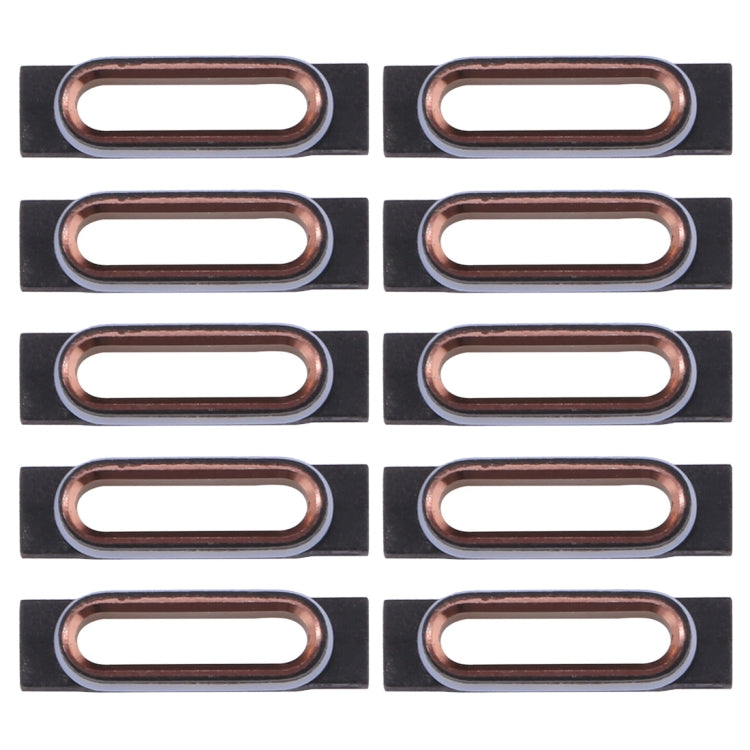 10 Pack of Rose Gold Charging Port Retaining Brackets for iPhone 7 - Replacement Parts