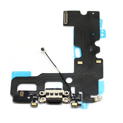 iPhone 7 Charging Port and Audio Flex Cable (Black) - Compatible Replacement Part, 0.01kg