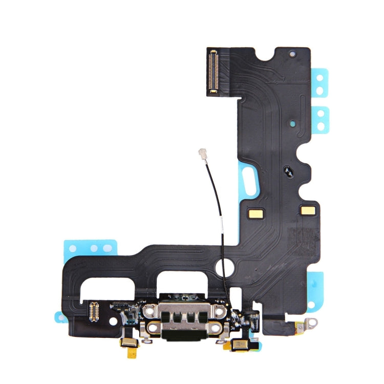 iPhone 7 Charging Port and Audio Flex Cable (Black) - Compatible Replacement Part, 0.01kg