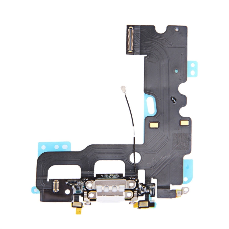 iPhone 7 Charging Port & Audio Flex Cable Replacement (White) - Quality Checked for Perfect Fit
