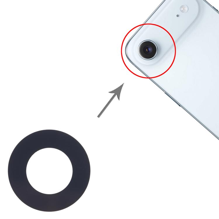 Replacement Back Camera Lens for iPhone Air - Fix Cracked/Damaged Lens, Professional Installation Recommended