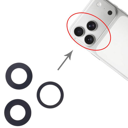 iPhone 17 Pro Replacement Back Camera Lens Set - Compatible, Checked, Professional Installation Recommended