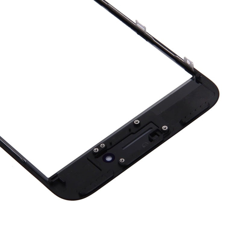 iPhone 7 Plus 2-in-1 Replacement Screen: Original Front Glass Lens + Bezel Frame (Black)
