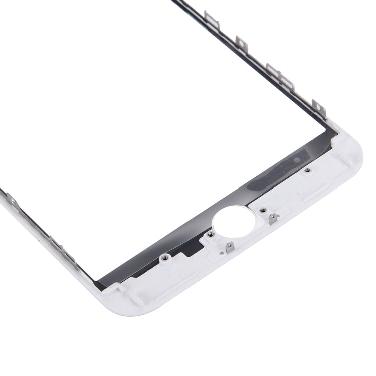 iPhone 7 Plus 2-in-1 Replacement (Original Front Screen Outer Glass Lens + Bezel Frame - White)