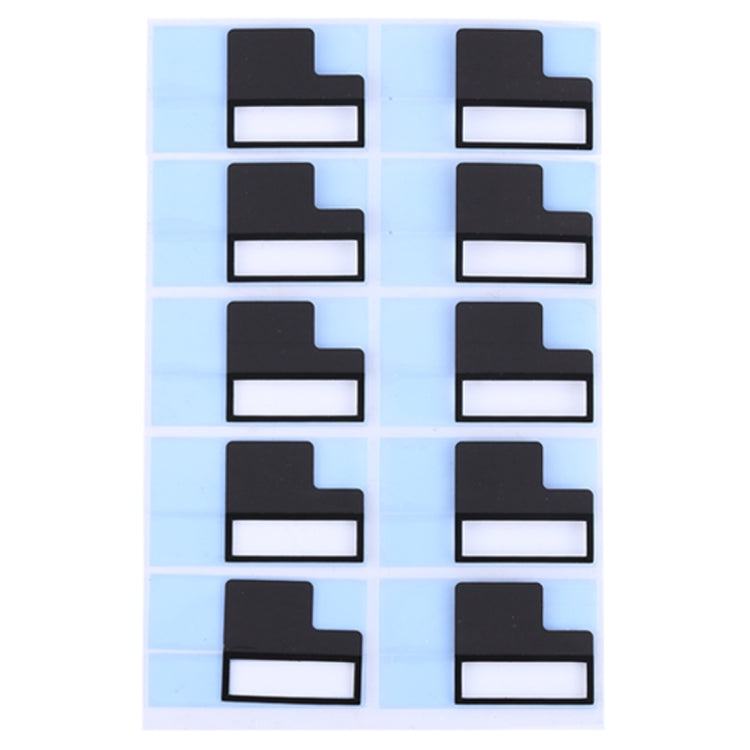 50 PCS High-Quality LCD Back Metal Plate Stickers for iPhone 7 Plus - Replace Broken Parts