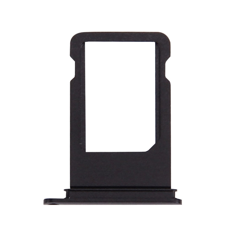 High-Quality Black Card Tray for iPhone 7 Plus - Replacement Part, Professional Installation Recommended