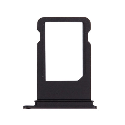 High-Quality Black Card Tray for iPhone 7 Plus - Replacement Part, Professional Installation Recommended