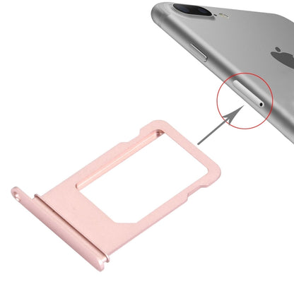 Rose Gold Card Tray for iPhone 7 Plus - High-Quality Replacement Part, Aluminium Material