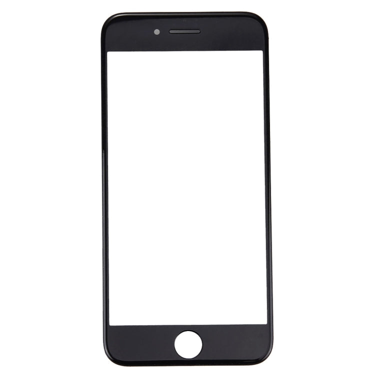 iPhone 7 Plus Replacement Front Screen Outer Glass Lens & LCD Bezel Frame - Black, Professional Installation Recommended