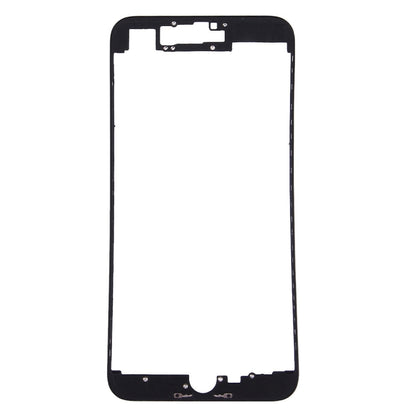 Black Front LCD Screen Bezel Frame for iPhone 7 Plus - High Quality Replacement Part, Professional Installation Recommended