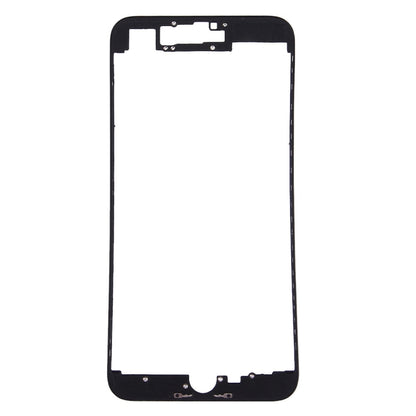 Black Front LCD Screen Bezel Frame for iPhone 7 Plus - High Quality Replacement Part, Professional Installation Recommended