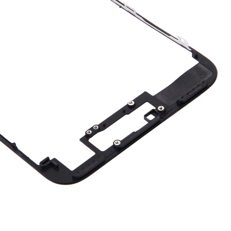 Black Front LCD Screen Bezel Frame for iPhone 7 Plus - High Quality Replacement Part, Professional Installation Recommended
